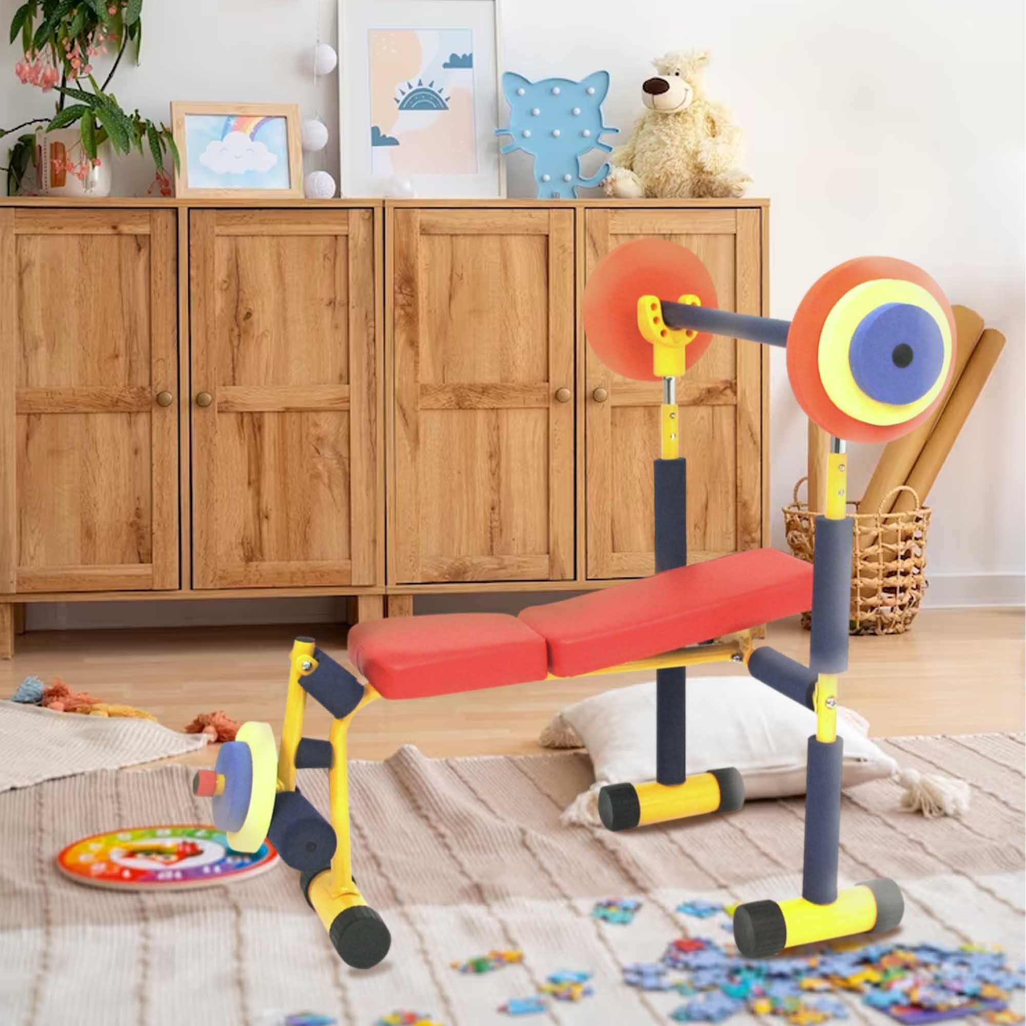 Kid e fit weight bench deals