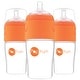 preview thumbnail 22 of 22, PopYum 9 oz Anti-Colic Formula Making Baby Bottle 3-Pack - Orange
