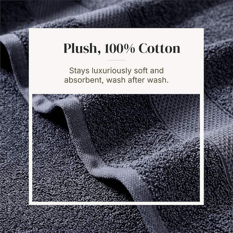 Modern Threads Pax 6-Piece Yarn Dyed 100-Percent Cotton Towel Set