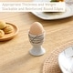 preview thumbnail 25 of 65, VEWEET 20-Piece White Porcelain Dinnerware Set (Service for 4)