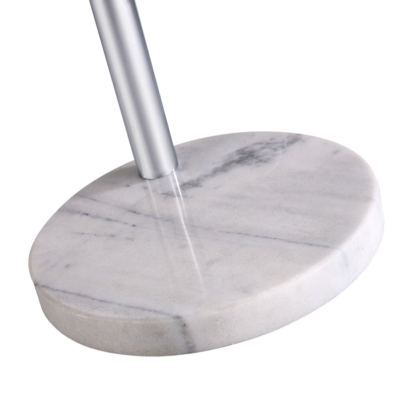 Brio 85" 3-Light Modern Crystal Arc Floor Lamp - 85