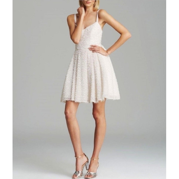 french connection glitter dress