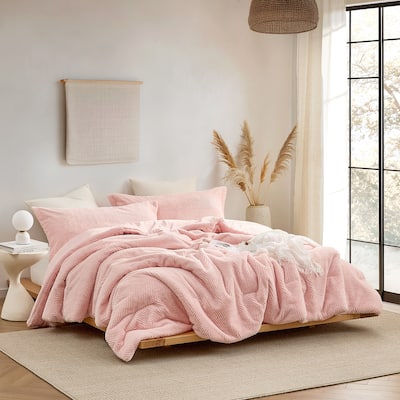 Peak of Cozy - Coma Inducer® Oversized Comforter Set - Softest Pink