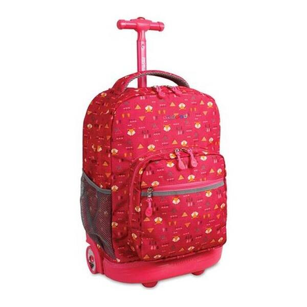 Shop Jworld New York Sunrise 18 Rolling Backpack Fox Us One Size Size None Overstock 25666002