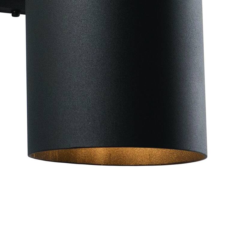 Chiasso Aluminum 2-Light Cylinder Outdoor Wall Lantern