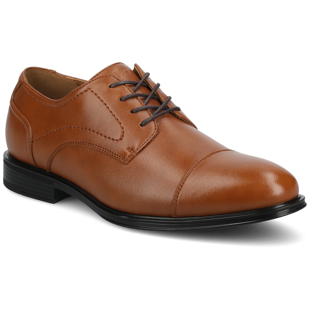Vance Mens Alec Medium and Wide Width Cap-toe Oxford Dress Shoe