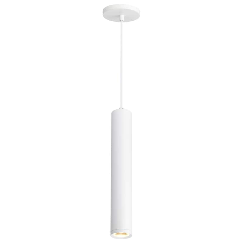 Century 12 Watt 16" LED Pendant Matte White Finish