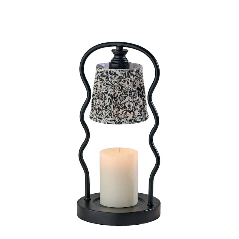 Twirl Candlewarmer Lamp with Timer - Dimmable Wax Melt Heater, 3 Lighting Modes & Auto Shutoff