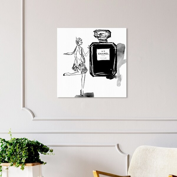 Oliver Gal 'Perfume Paris Sketch' Fashion and Glam Wall Art