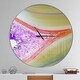 preview thumbnail 7 of 7, Designart 'Natural agate' Oversized Modern Wall CLock 36 in. wide x 36 in. high