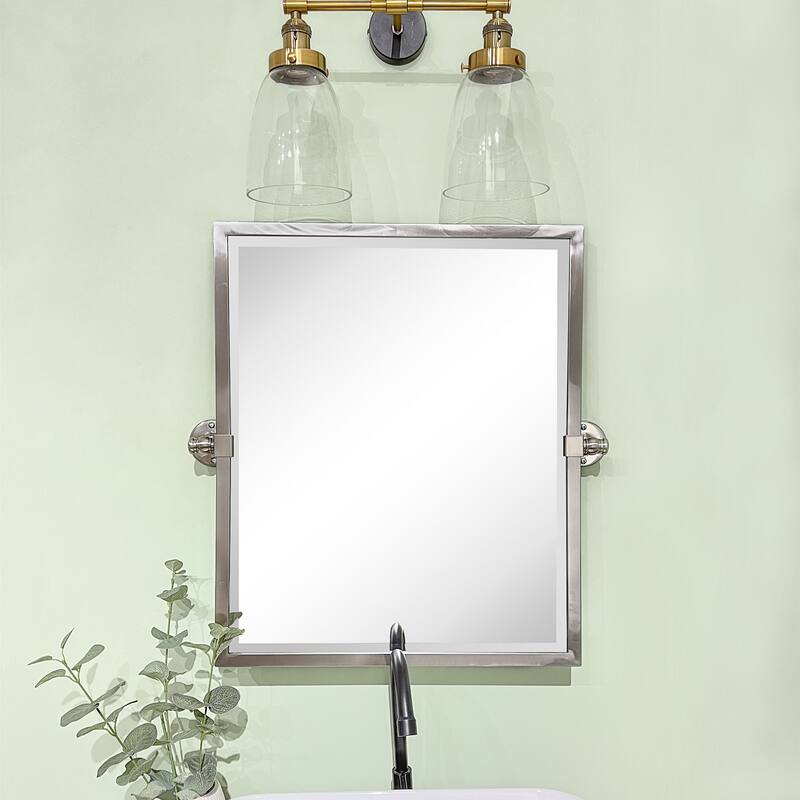 Blakley Rectangle Metal Wall Mirror