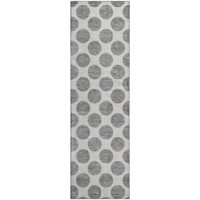 Premium Washable Super Soft Geo Dots Mayfield Rug
