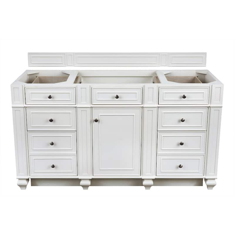 James Martin Vanities 157-V60S-M Bristol 60" Free Standing Single - Bright White