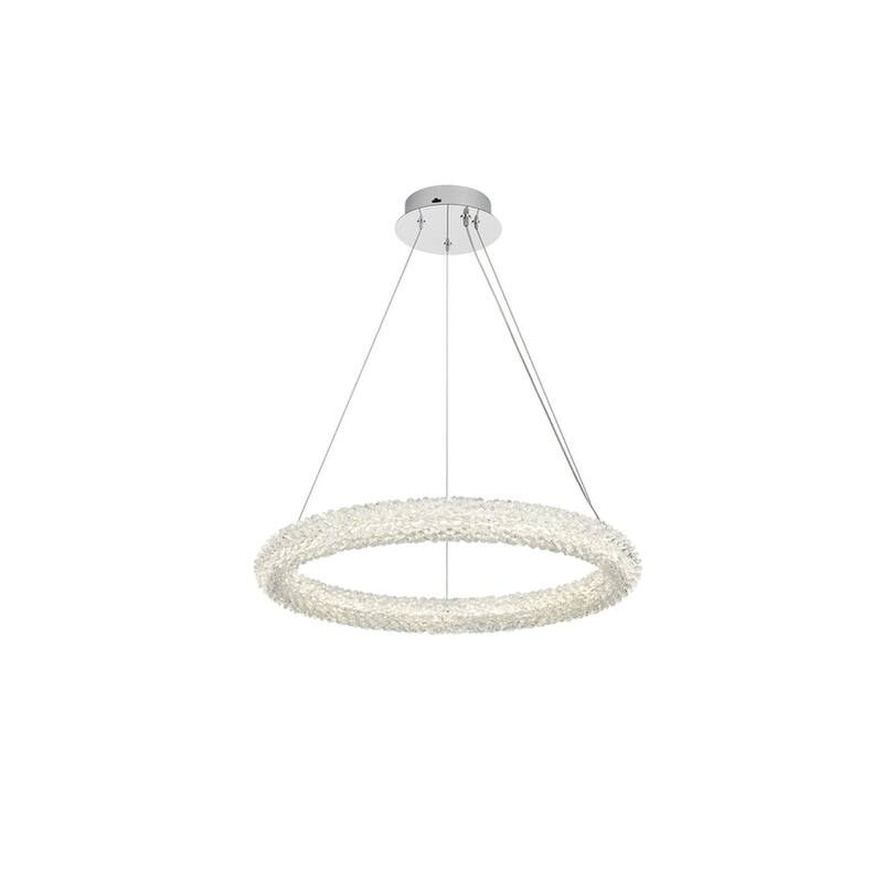 Indigo Home 24 inch Adjustable LED Chandelier