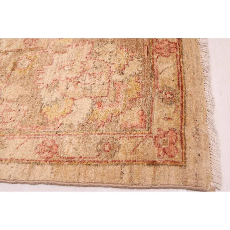 ECARPETGALLERY Hand-knotted Chobi Finest Beige Wool Rug - 8'8 x 11'9