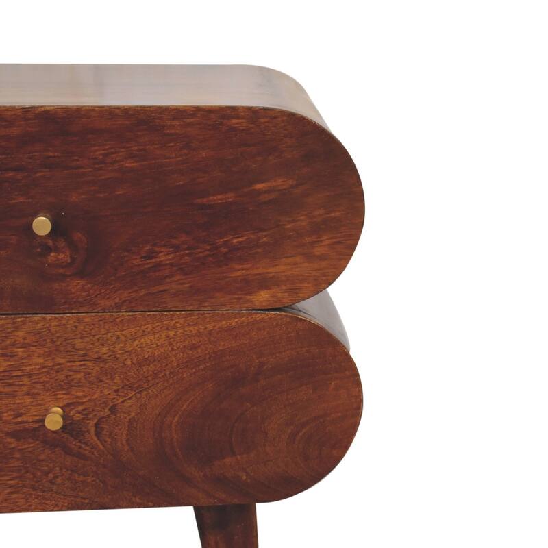 Bubble Chestnut Nightstand