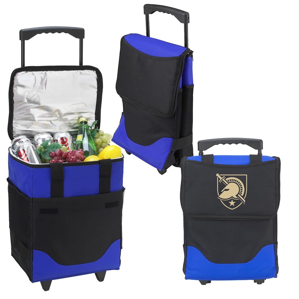 NCAA Army Black Knights 32 Can Collapsible Rolling Cooler