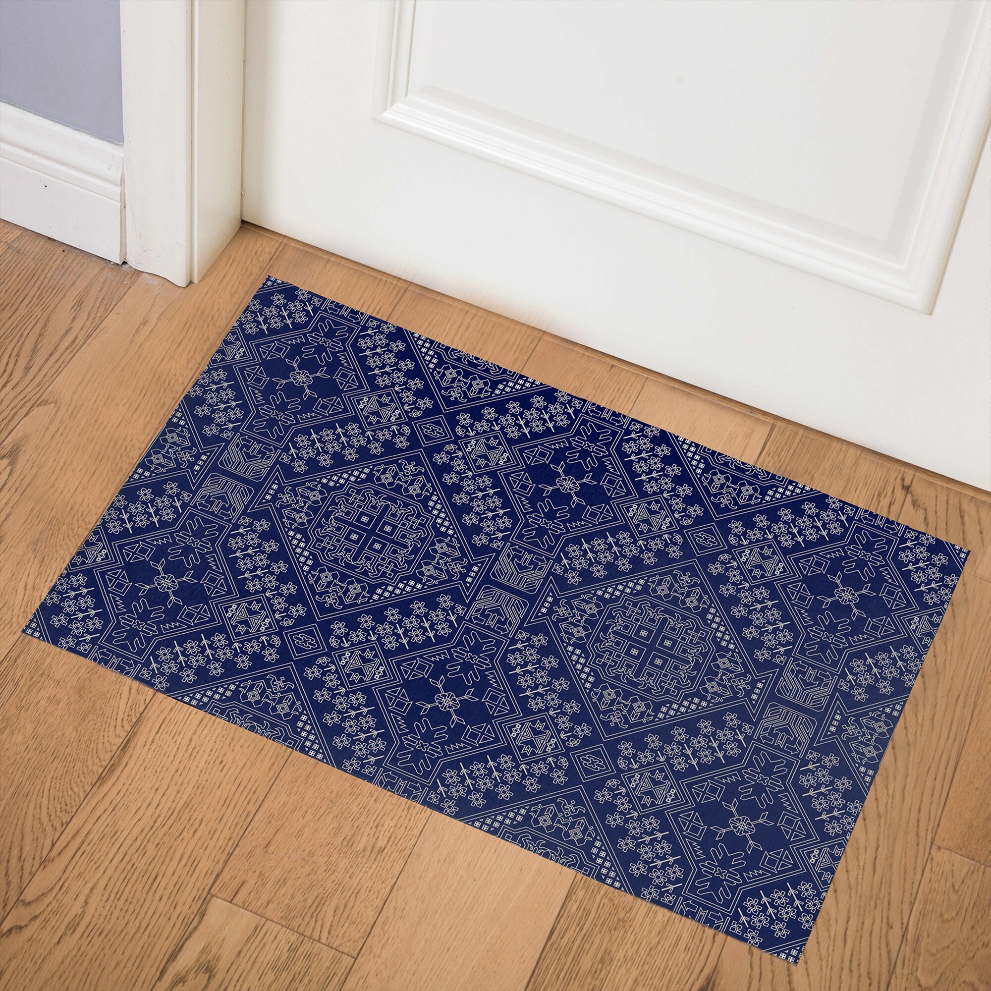 BAYBAR NAVY Doormat By Kavka Designs-image