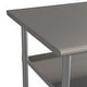 preview thumbnail 14 of 21, NSF Stainless Steel 18 Gauge Work Table