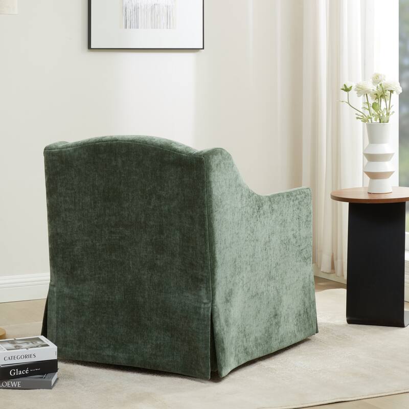 Londyn Skirted Swivel Accent Chair by Greyson Living