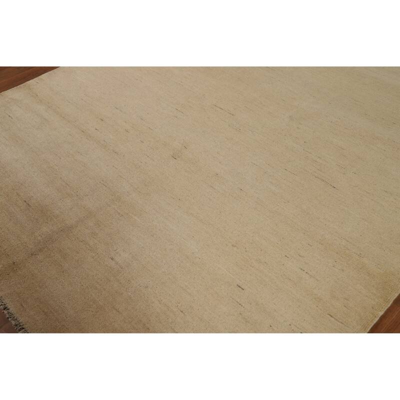 Gabbeh Modern Area Rug Handmade Wool Carpet - 6'0"x 9'2"