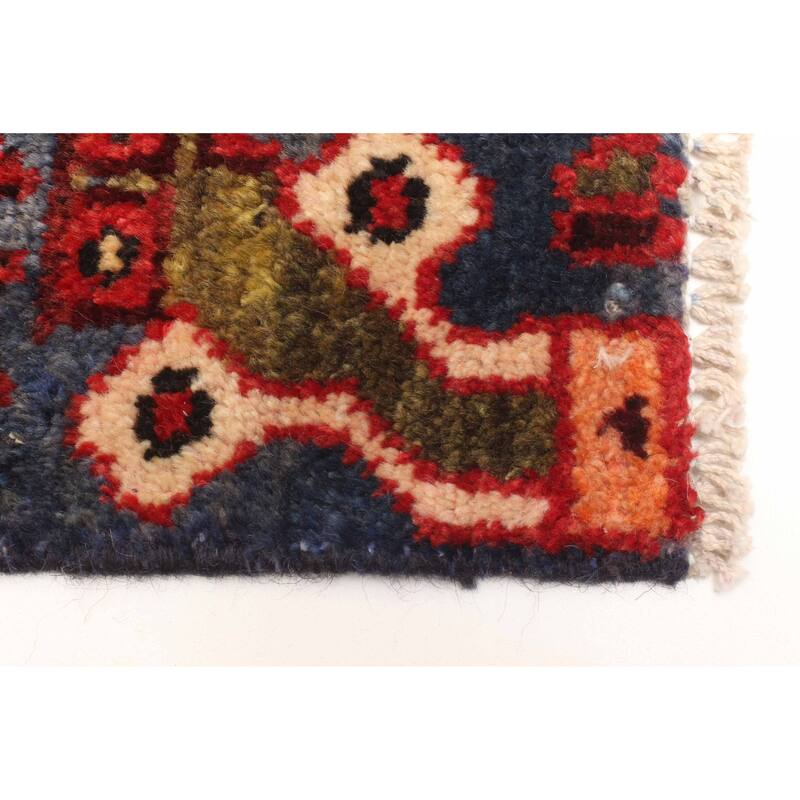 ECARPETGALLERY Hand-knotted Antalya Vintage Red Wool Rug - 4'2 x 6'7