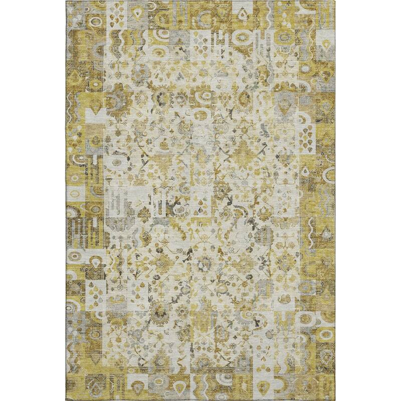 Premium Washable Super Soft Traditional Global Mayfield Rug