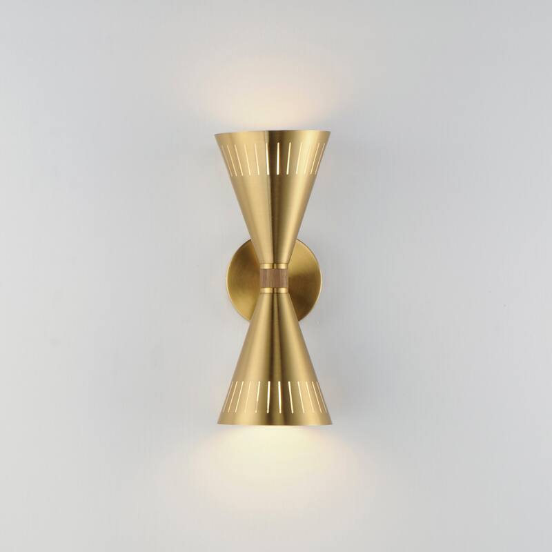 Maxim 11432 Helsinki 2 Light 14" Tall Wall Sconce