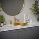 preview thumbnail 2 of 12, Karran Vineyard KBF474 2-Handle Three Hole Widespread Bathroom Faucet with Matching Pop-up Drain