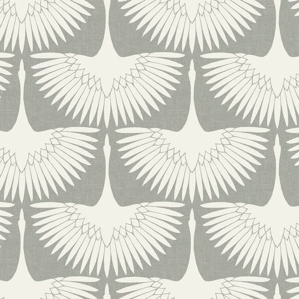 Feather Flock Peel And Stick Wallpaper On Sale Overstock 27543620 Seamless vector pattern with different feathers. feather flock peel and stick wallpaper