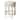 Maven Lane Pullman Backless Solid Wood Swivel Counter Stool