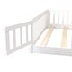 preview thumbnail 46 of 92, Modern Floor Platform Bed with Fence and Door