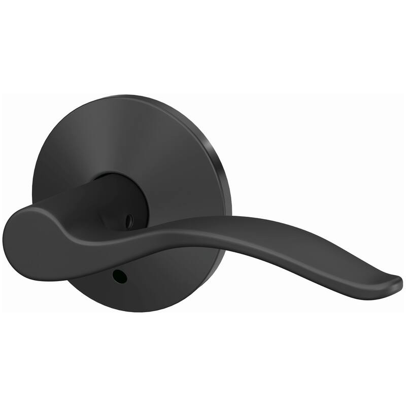 Schlage Custom Pennant Non-Turning Two-Sided Dummy Door Lever Set with