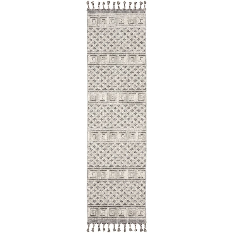 Nourison Elwood Contemporary Greek Key Lattice Geometric Area Rug