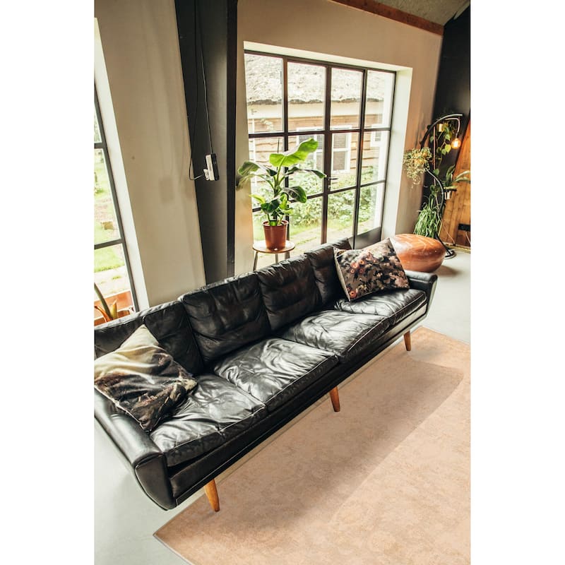 ECARPETGALLERY Hand-knotted Chobi Finest Khaki Wool Rug - 5'10 x 8'11
