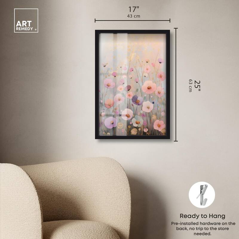 Tiny Blooms II Shadowbox by Art Remedy