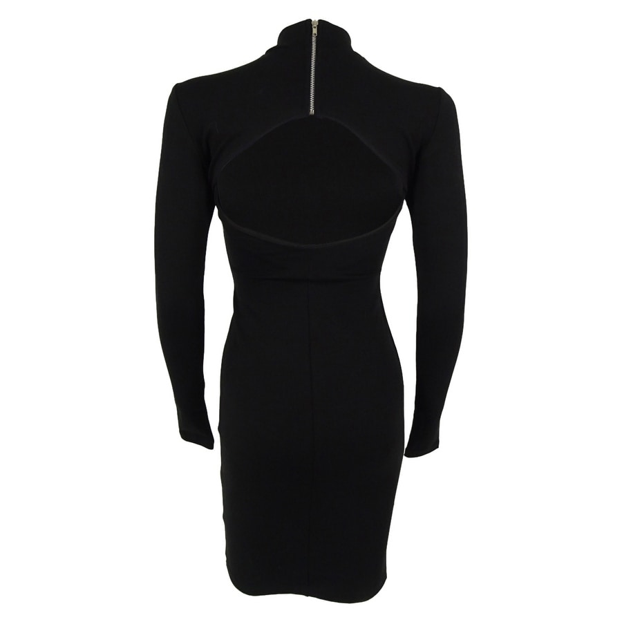 turtleneck dress no sleeves