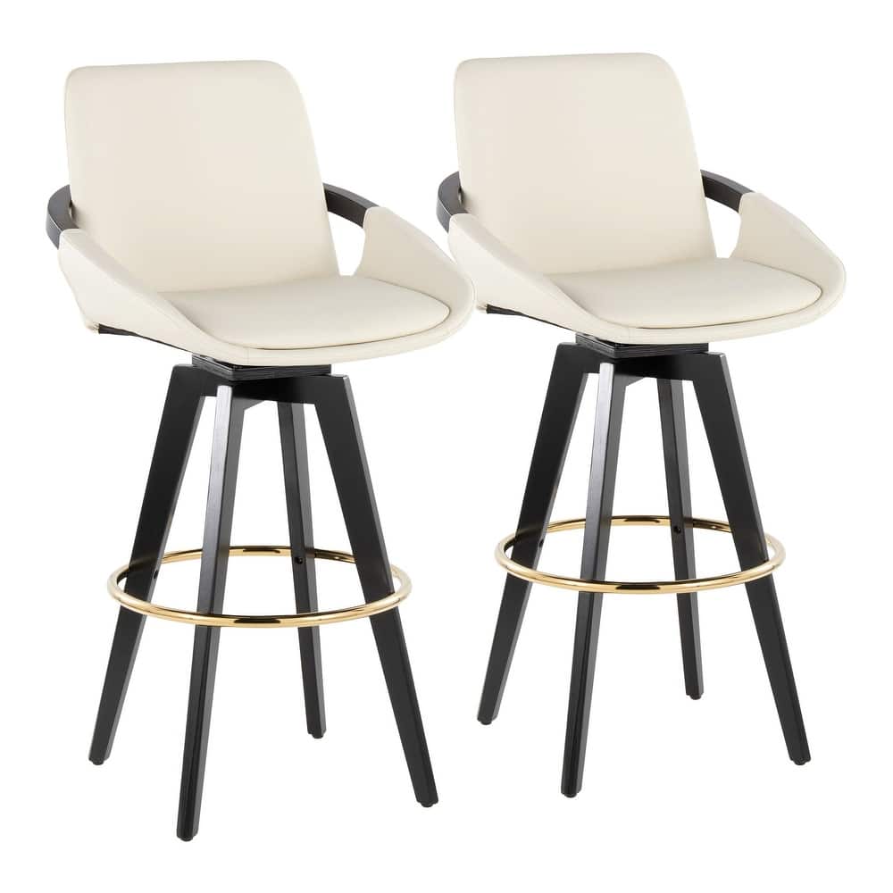 Cosmo 30" Fixed-Height Barstool - Set of 2