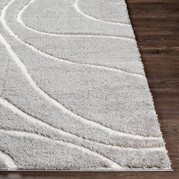 Jemele Transitional Wave Plush Area Rug On Sale Overstock 31730574