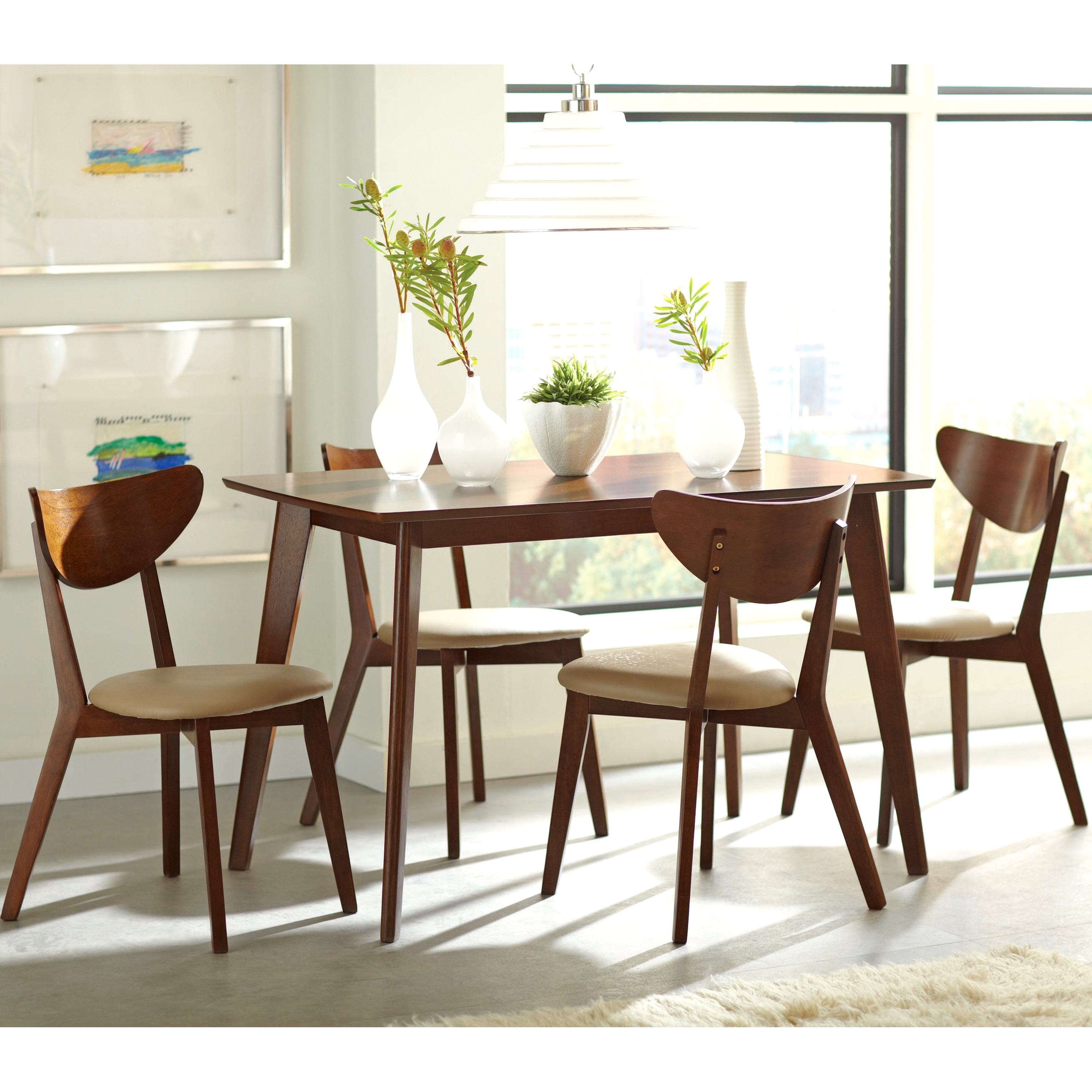 Urban 4 piece low discount dining