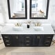 preview thumbnail 113 of 196, Altair Gazsi Bathroom Vanity with Composite Stone Countertop without Mirror