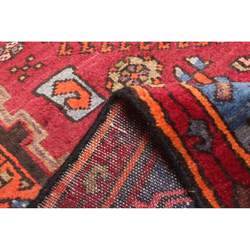 ECARPETGALLERY Hand-knotted Anadol Red Wool Rug - 4'8 x 7'9