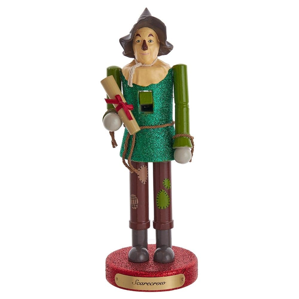 Kurt Adler 10-Inch Wizard of Oz™ Scarecrow Nutcracker - Green