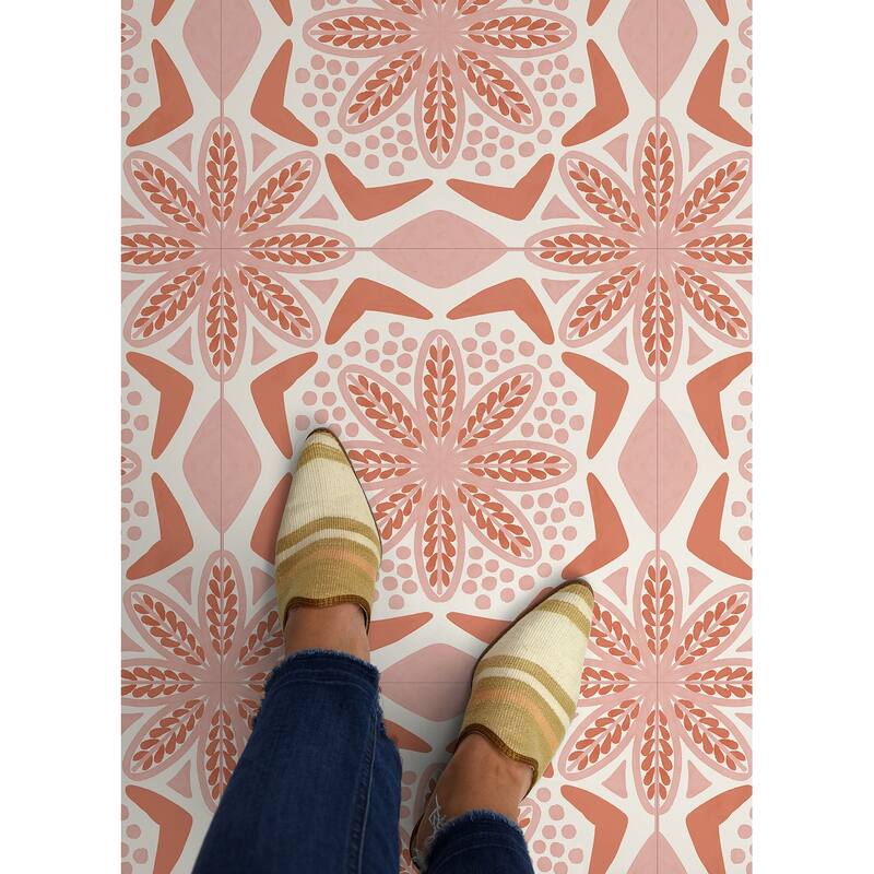 FloorPops Charlotte Peel and Stick Floor Tiles