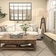 preview thumbnail 5 of 19, Gray Metal Galvanized Oval Living Room Decor Tray with Rust Handles (Set of 3)