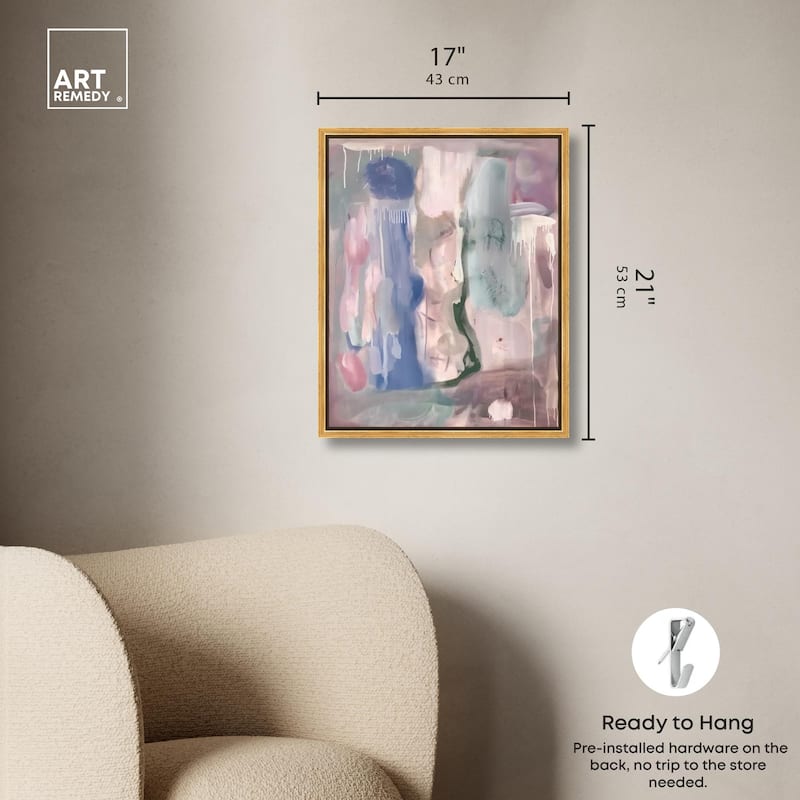 Silk and Satin II Canvas by Art Remedy