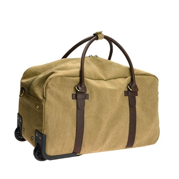 canvas rolling luggage