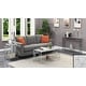 preview thumbnail 6 of 11, Convenience Concepts Town Square Chrome End Table with Shelf