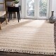 preview thumbnail 3 of 5, SAFAVIEH Handmade Natural Fiber Zvjezdana Jute Tassel Rug - Ivory/Ivory - 2'3" x 8' Runner