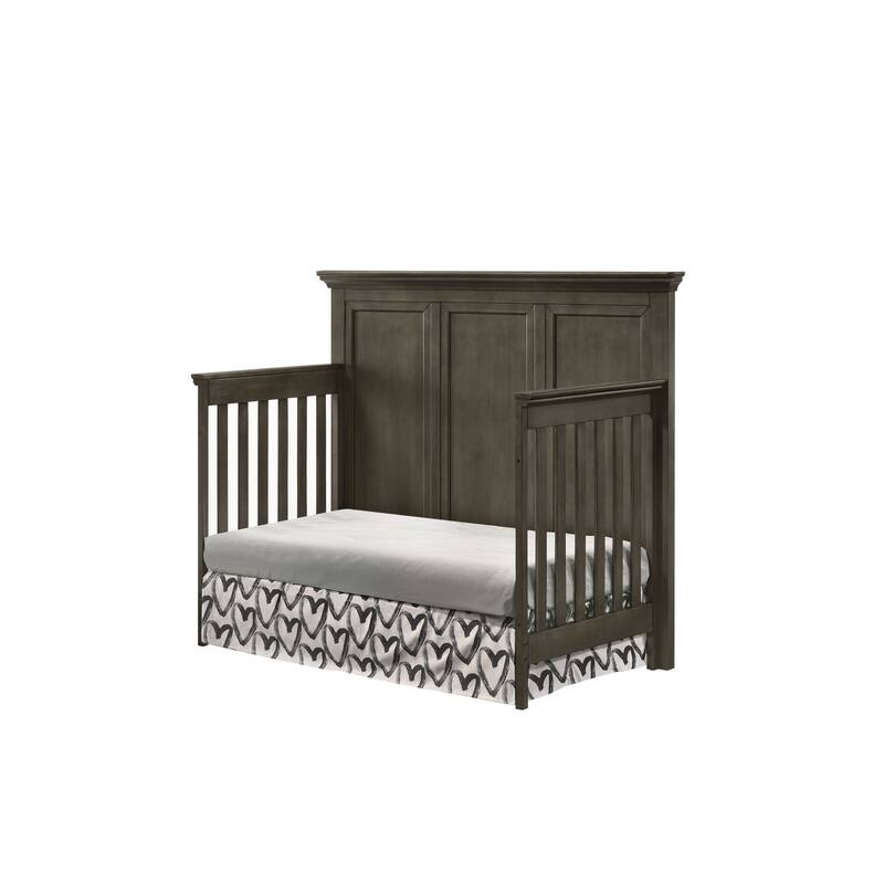 Nursery 60" Wide Convertible Crib, Gray
